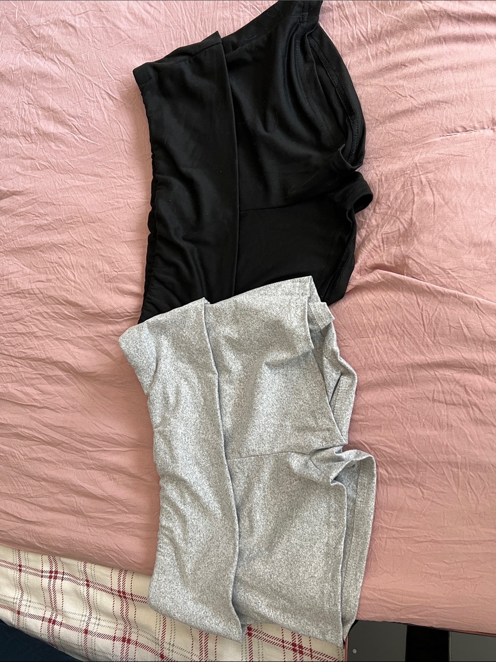 SHEIN Black and Silver Two-Tone Jumpsuit